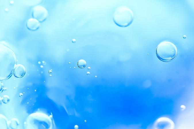 水中の気泡
